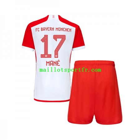 Maillot de Foot Bayern Munich Sadio Mane 17 Enfant Domicile 2023/24